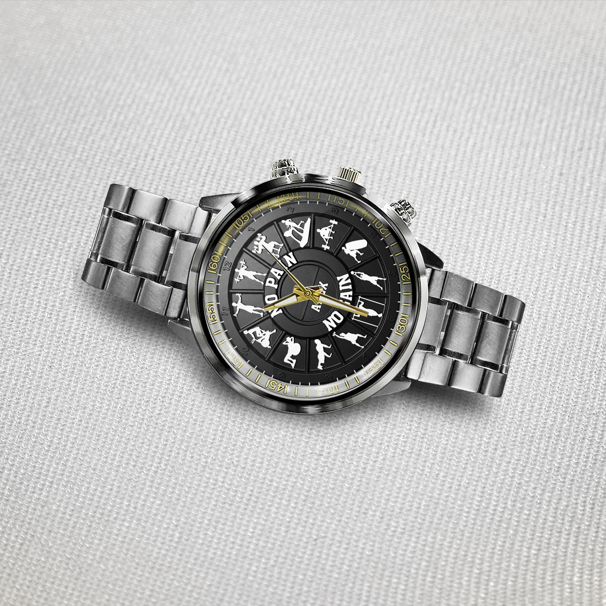 Pas de douleur, pas de gain - Montre de fitness personnalisée