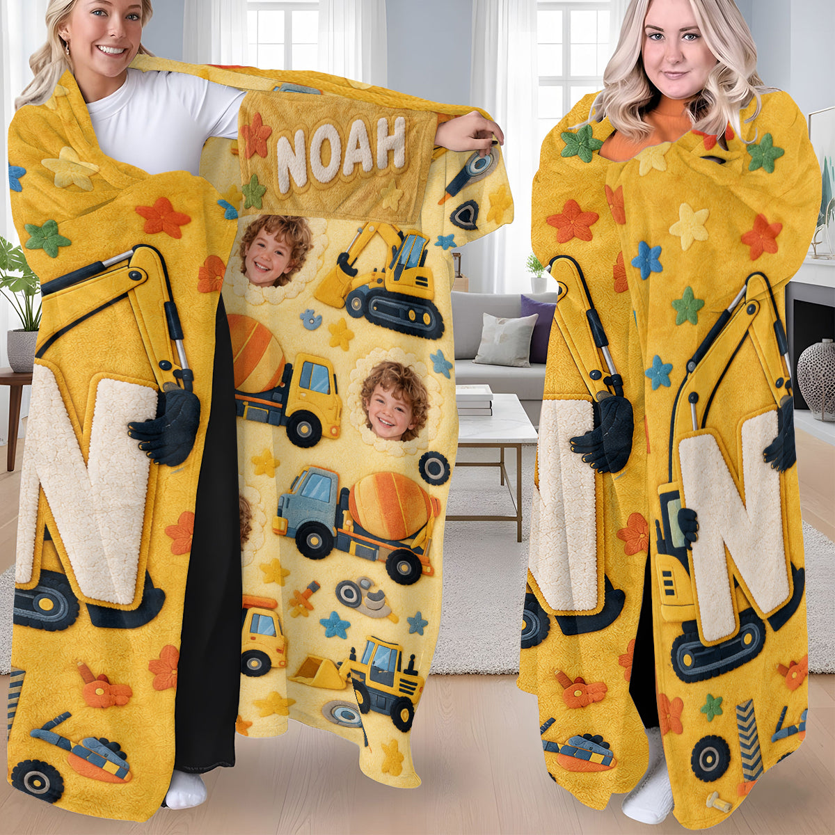 Kid's Dream - Personalized Kid Wearable Blanket