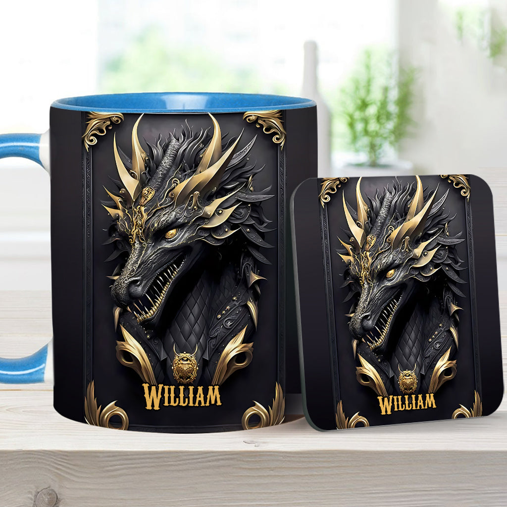 Mug personnalisé « J’adore les dragons »