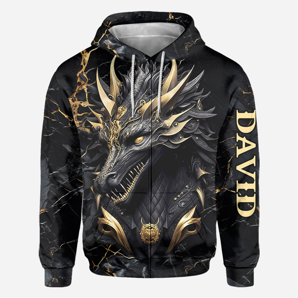 Cœur de Dragon - T-shirt personnalisé avec motif dragon