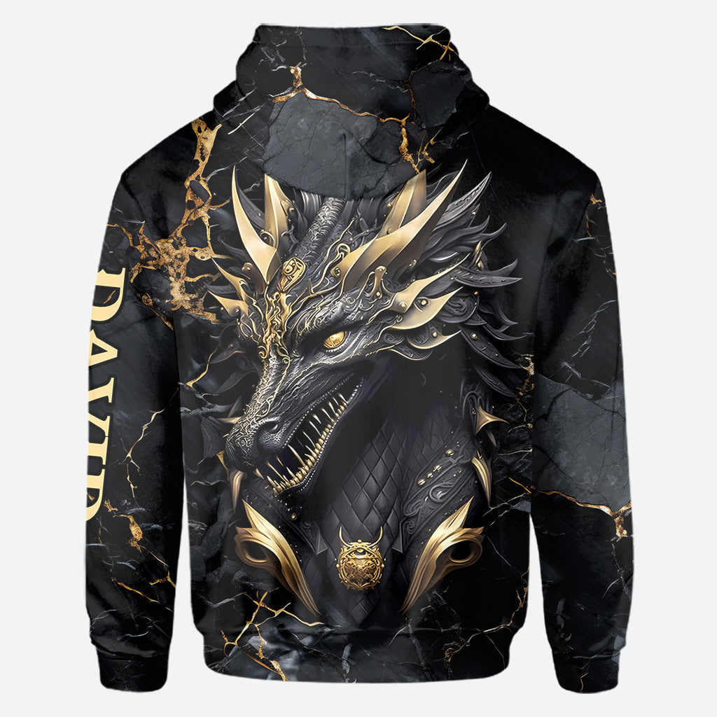 Cœur de Dragon - T-shirt personnalisé avec motif dragon