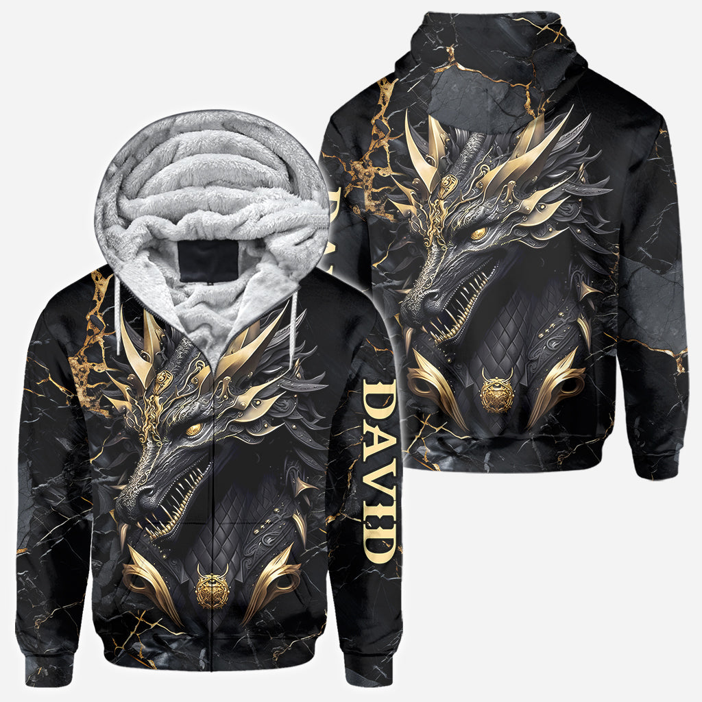 Cœur de Dragon - T-shirt personnalisé avec motif dragon