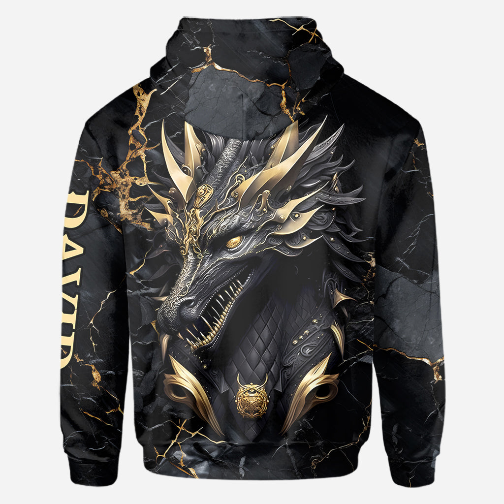Cœur de Dragon - T-shirt personnalisé avec motif dragon