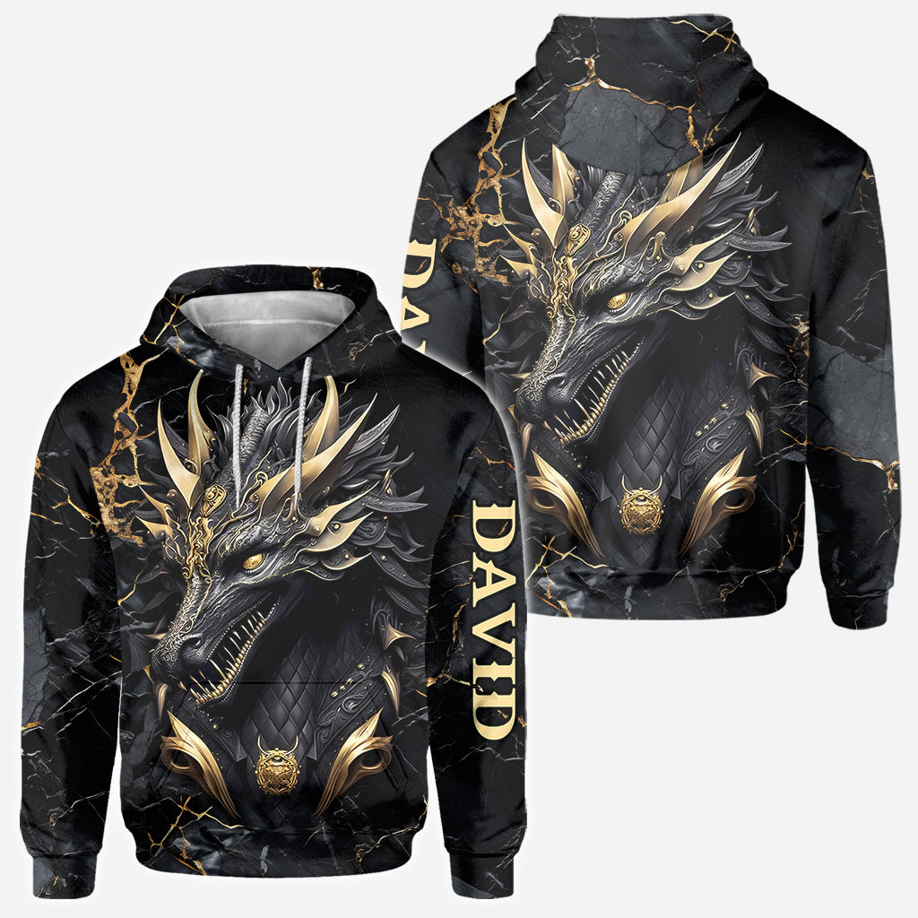 Cœur de Dragon - T-shirt personnalisé avec motif dragon