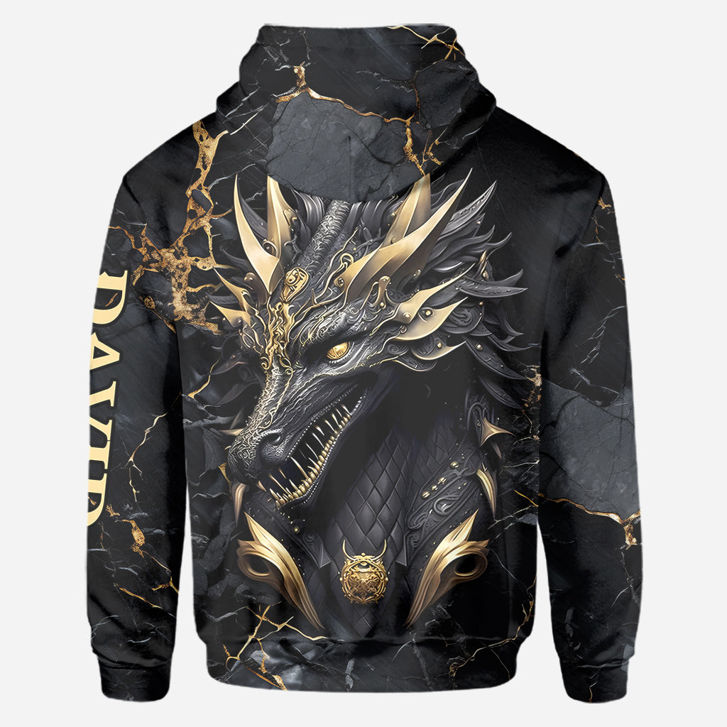 Cœur de Dragon - T-shirt personnalisé avec motif dragon