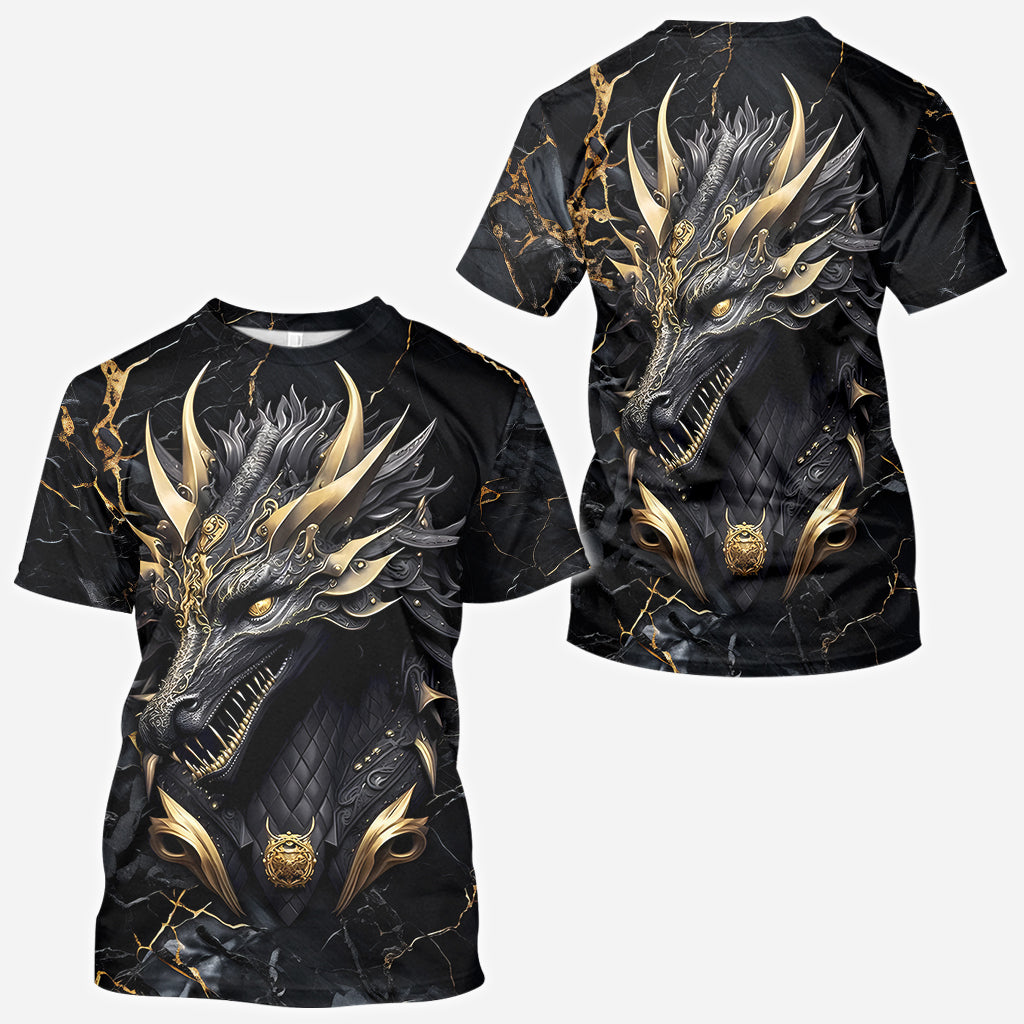 Cœur de Dragon - T-shirt personnalisé avec motif dragon