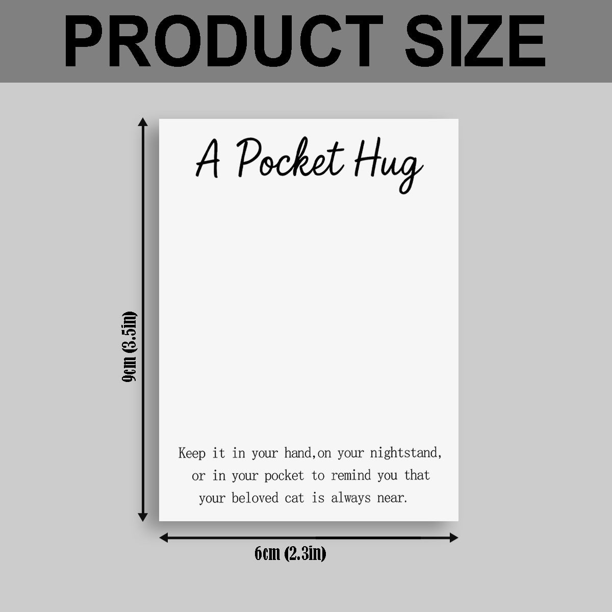 Gift For Nurses, Custom From Any Photo - Personalized Nurse Pocket Hug Card