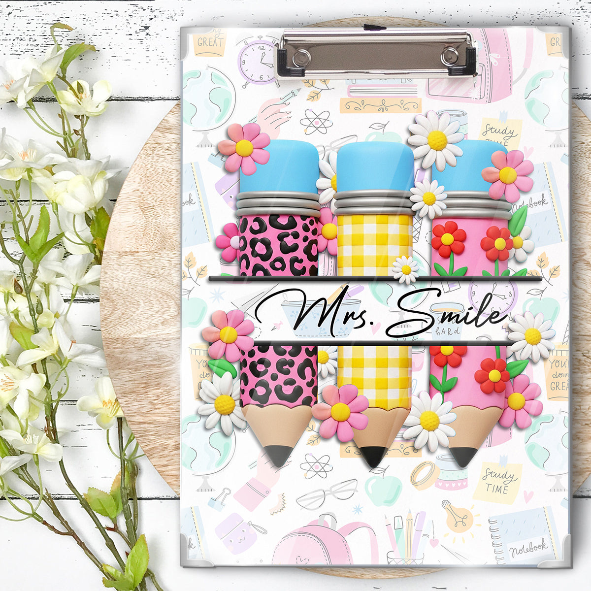 Teacher Life - Personalized Teacher Clipboard