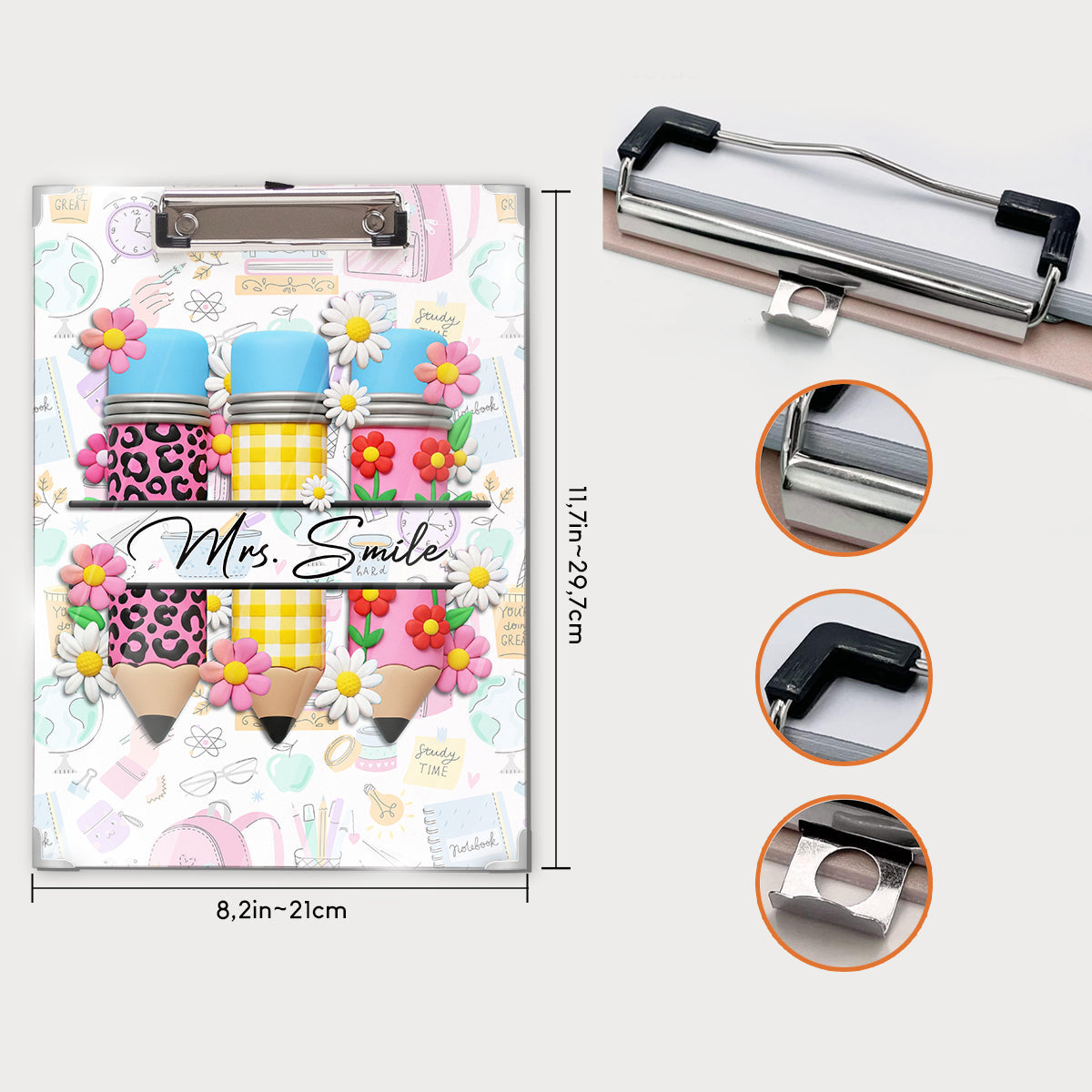 Teacher Life - Personalized Teacher Clipboard