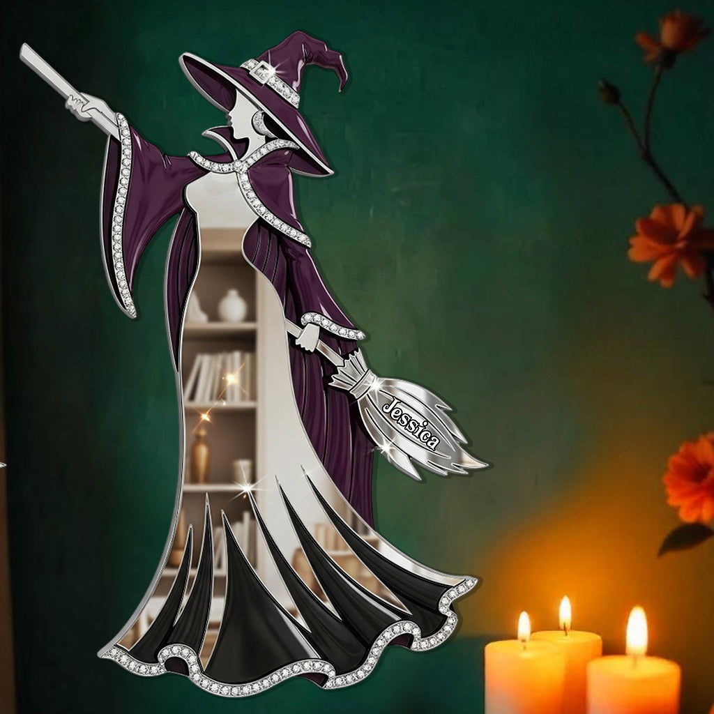Magical Room Decor - Personalized Witch Wall Hanging Mirror