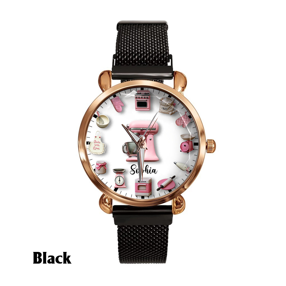 Love Baking - Personalized Baking Women Hand Watch