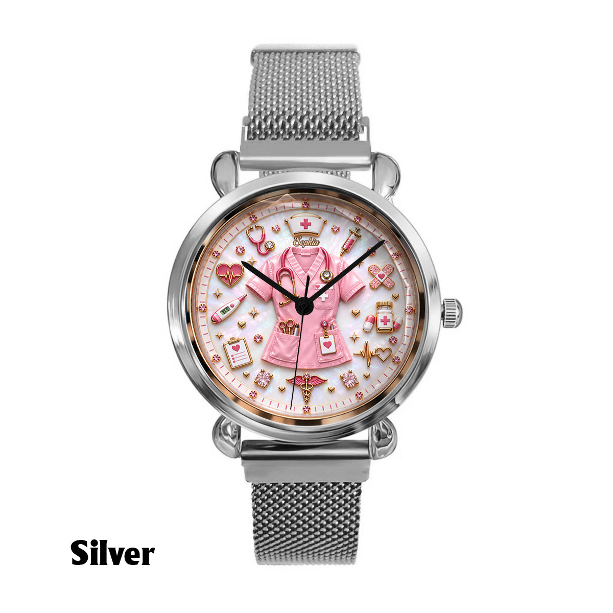 Vie d'infirmière - Montre Femme Personnalisée