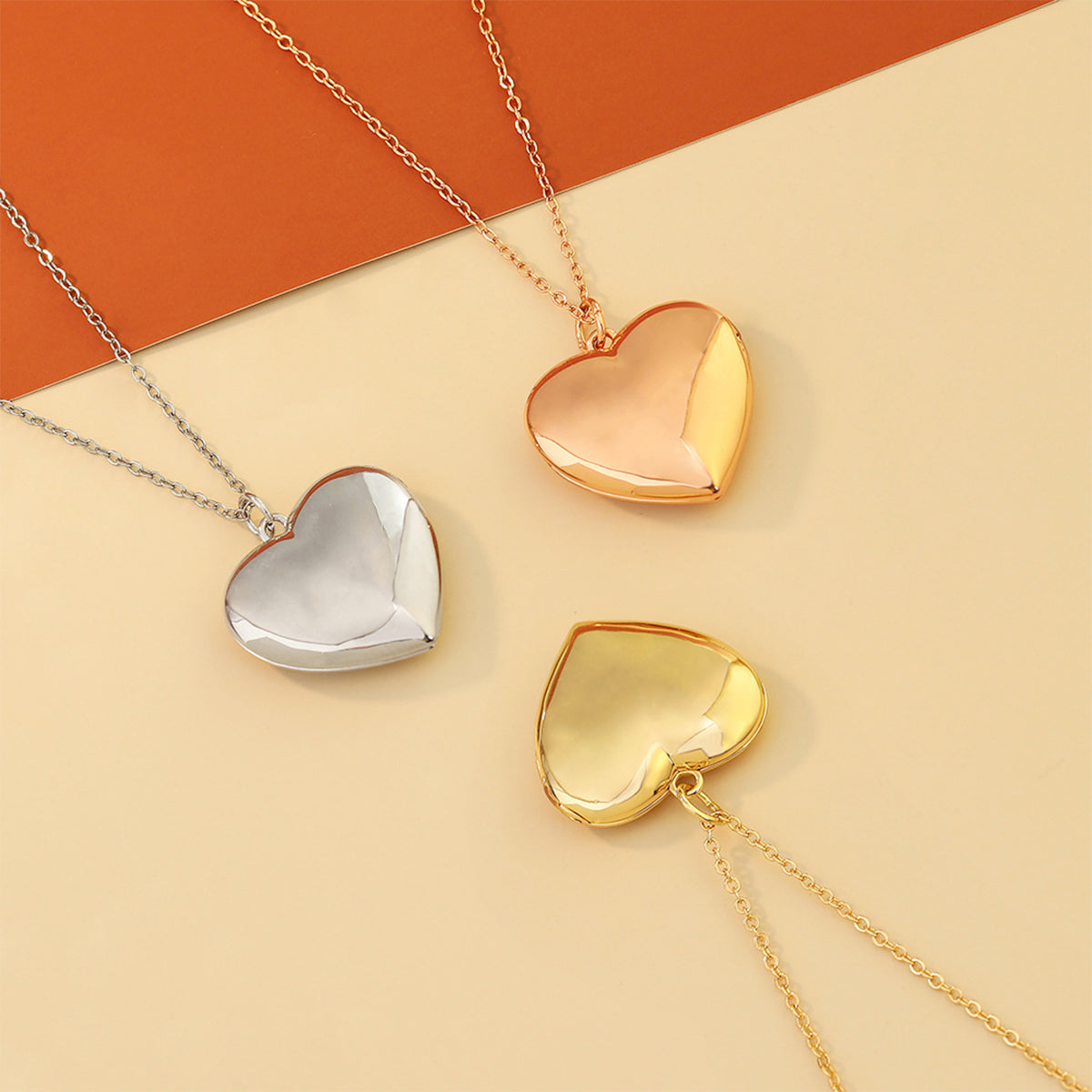 À jamais dans mon cœur - Collier pendentif médaillon commémoratif personnalisé