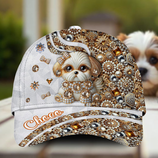 Casquette classique personnalisée pour chien « Love Shih Tzu »