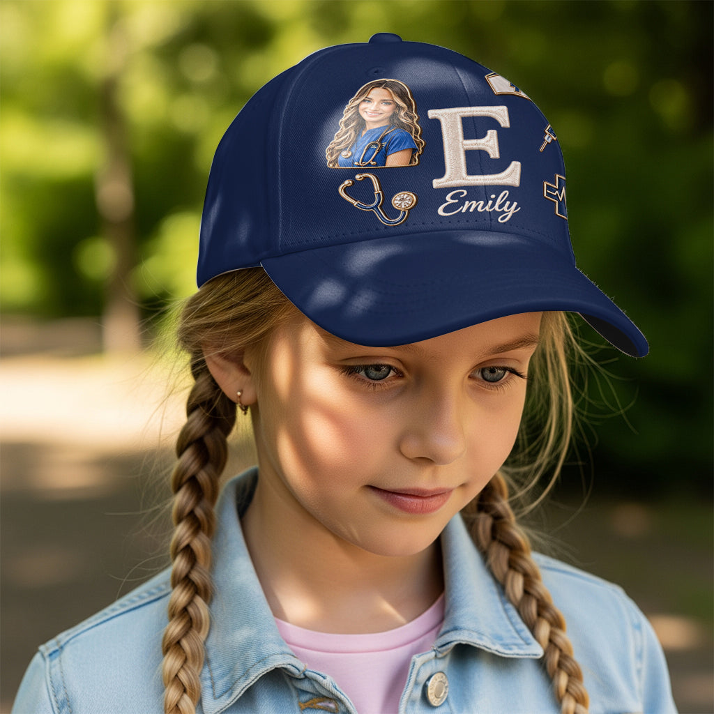 Article Infirmier Personnalisé - Casquette Infirmière Classique Personnalisée