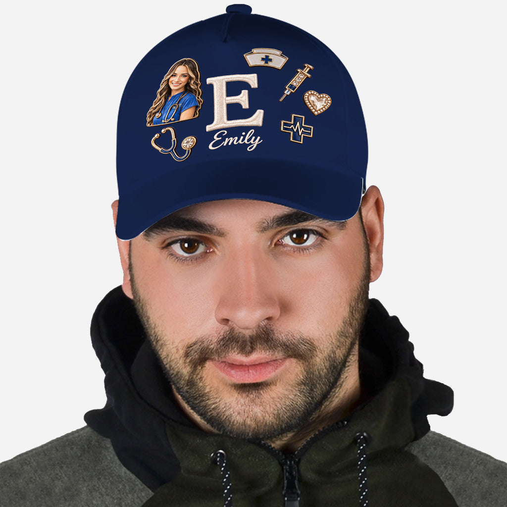 Article Infirmier Personnalisé - Casquette Infirmière Classique Personnalisée