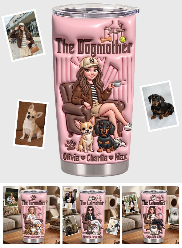 Dogmother Fur Mama Life - Tasse Personnalisée pour Chien