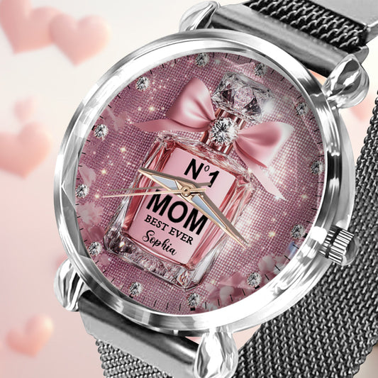 Best Mom Ever - Personalized Mother Women Hand Watch