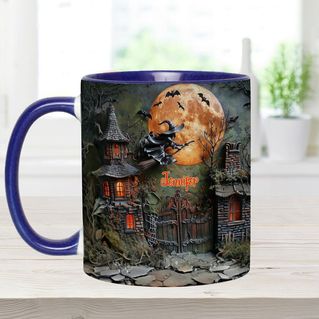 Mug personnalisé « Sorcière effrayante »