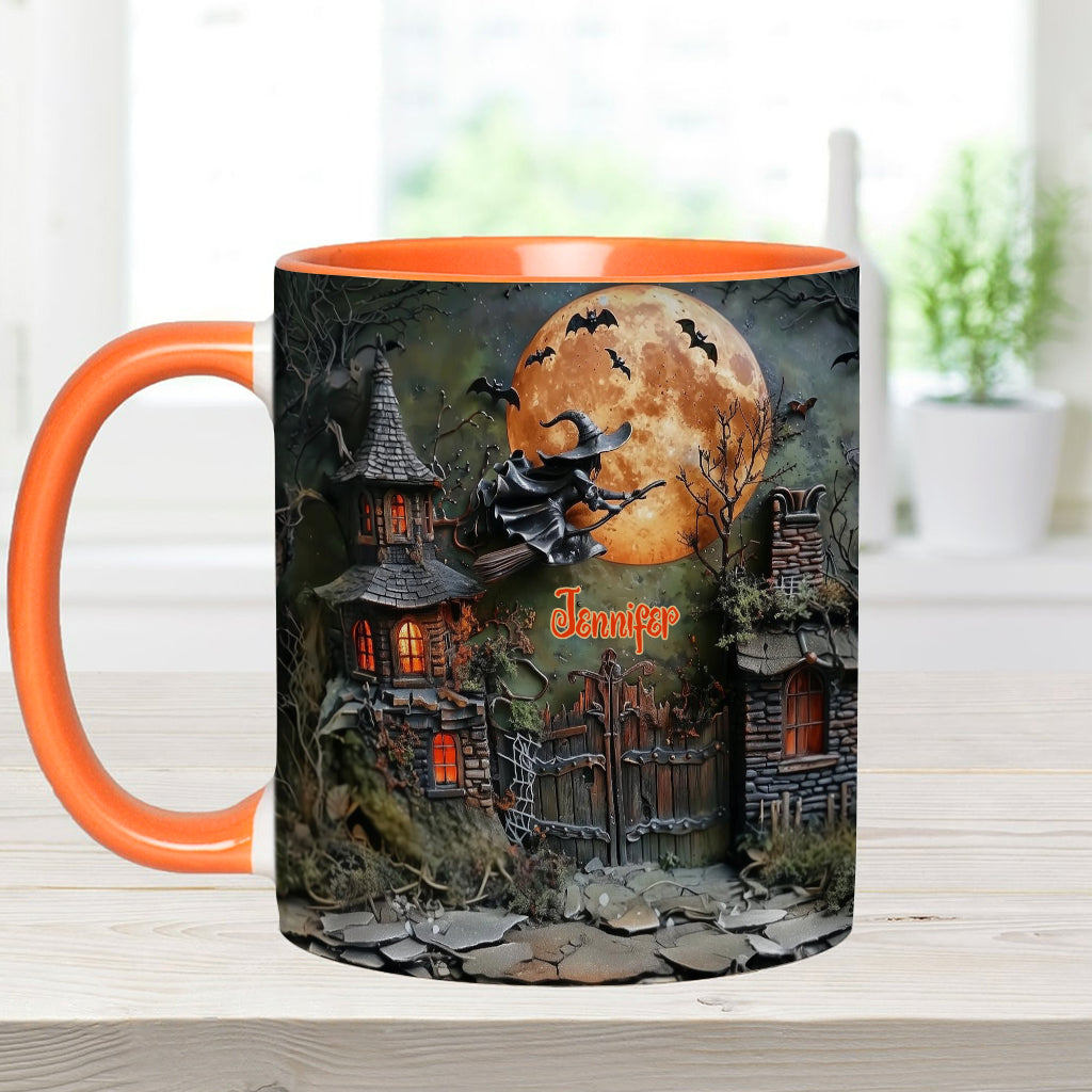 Mug personnalisé « Sorcière effrayante »