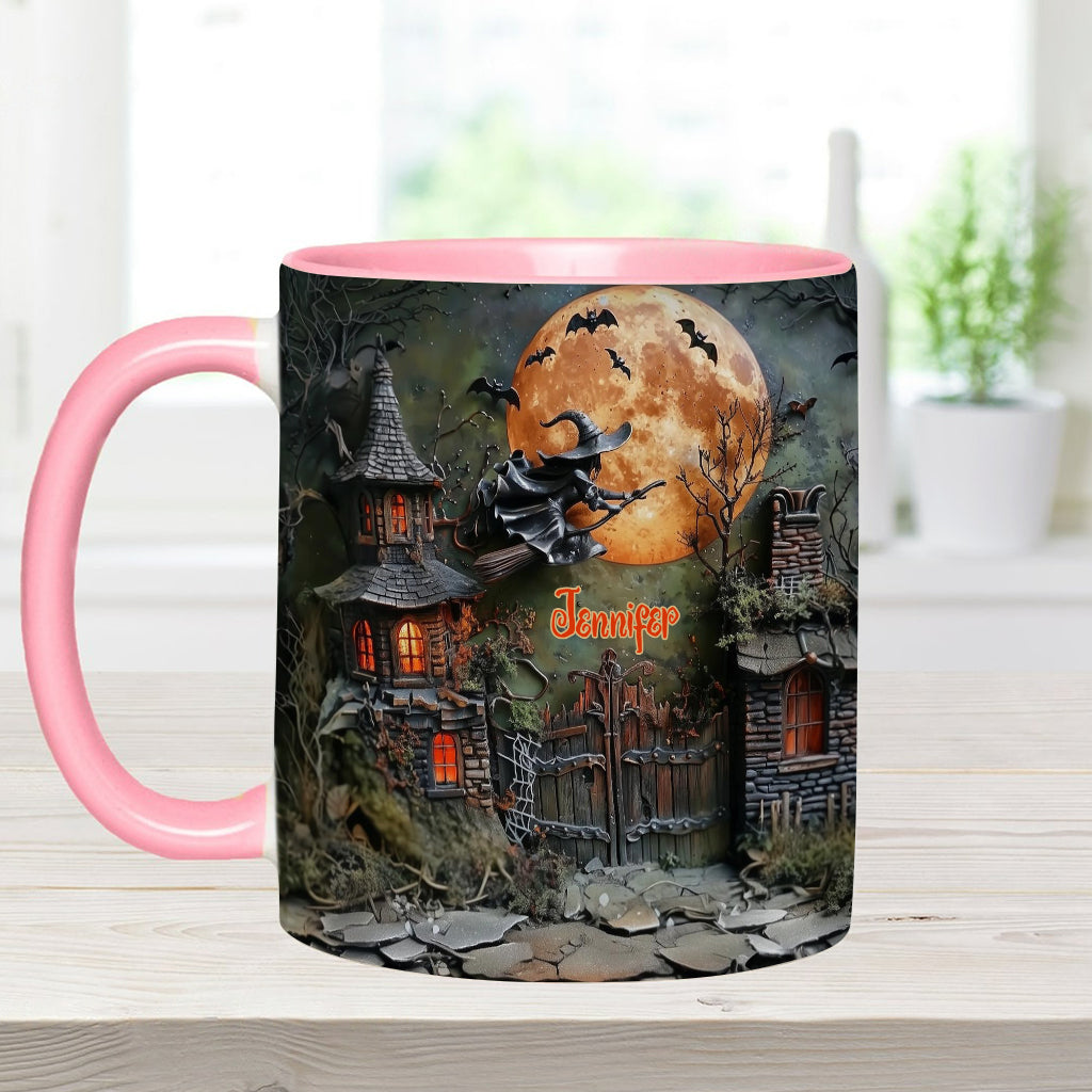 Mug personnalisé « Sorcière effrayante »