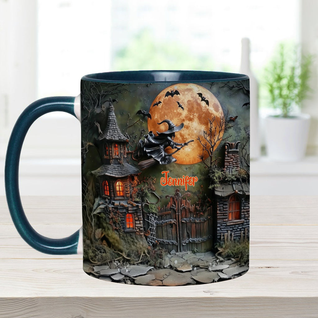 Mug personnalisé « Sorcière effrayante »