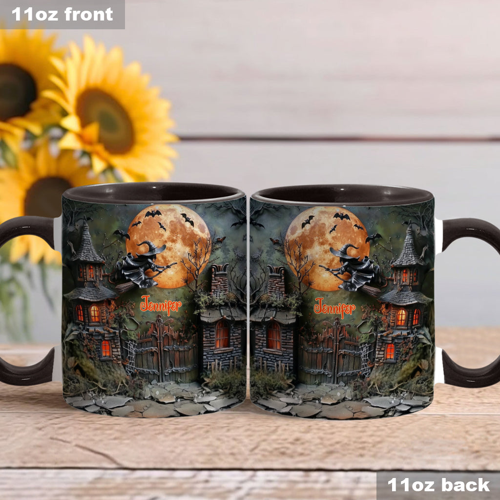 Mug personnalisé « Sorcière effrayante »
