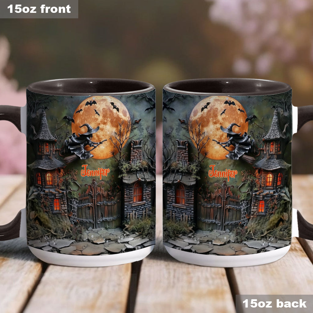 Mug personnalisé « Sorcière effrayante »