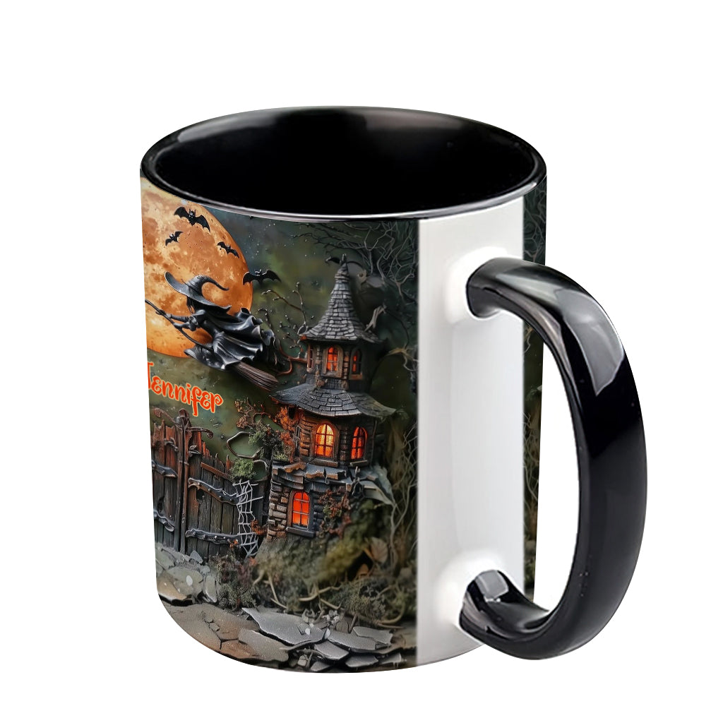 Mug personnalisé « Sorcière effrayante »