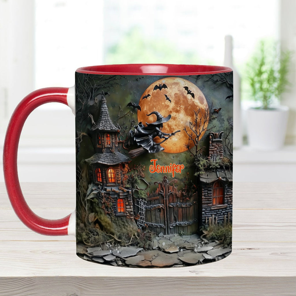 Mug personnalisé « Sorcière effrayante »
