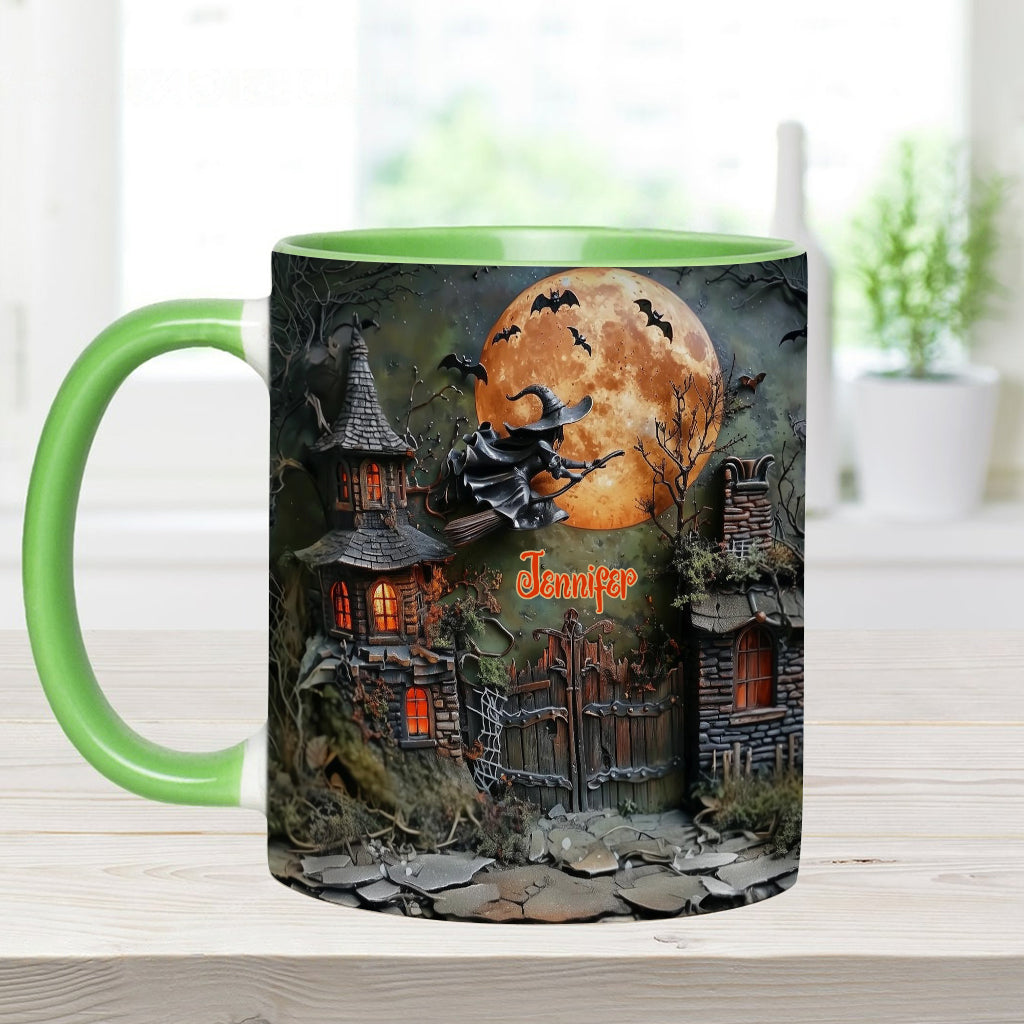 Mug personnalisé « Sorcière effrayante »