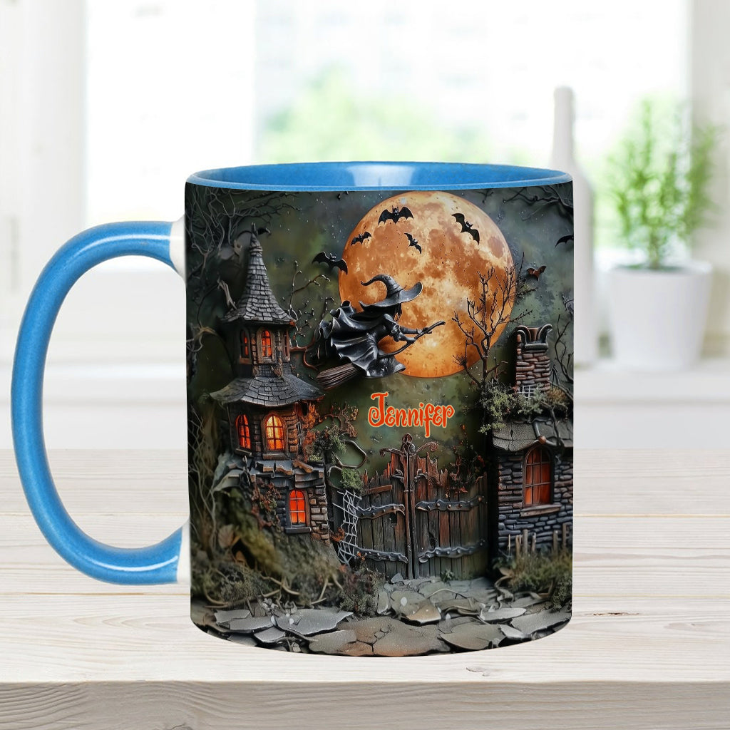 Mug personnalisé « Sorcière effrayante »