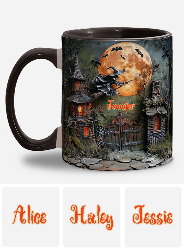 Mug personnalisé « Sorcière effrayante »