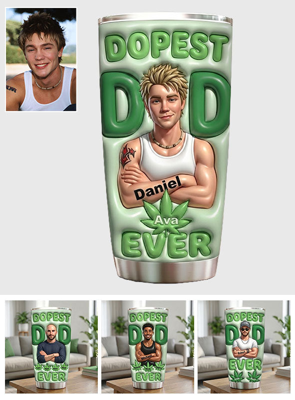 Le Meilleur Papa - Tasse Personnalisée en Weed