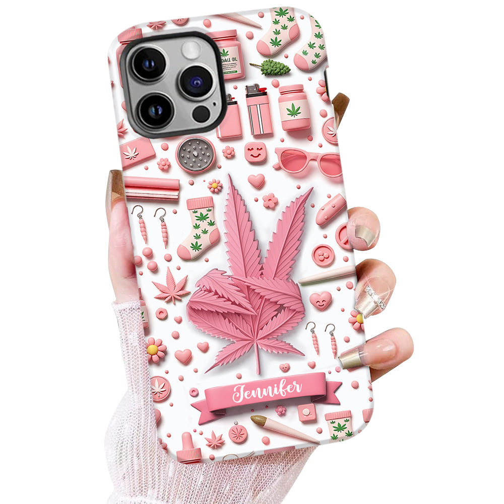 Il est 4h20 quelque part - Coque de téléphone personnalisée avec impression intégrale sur le thème du cannabis