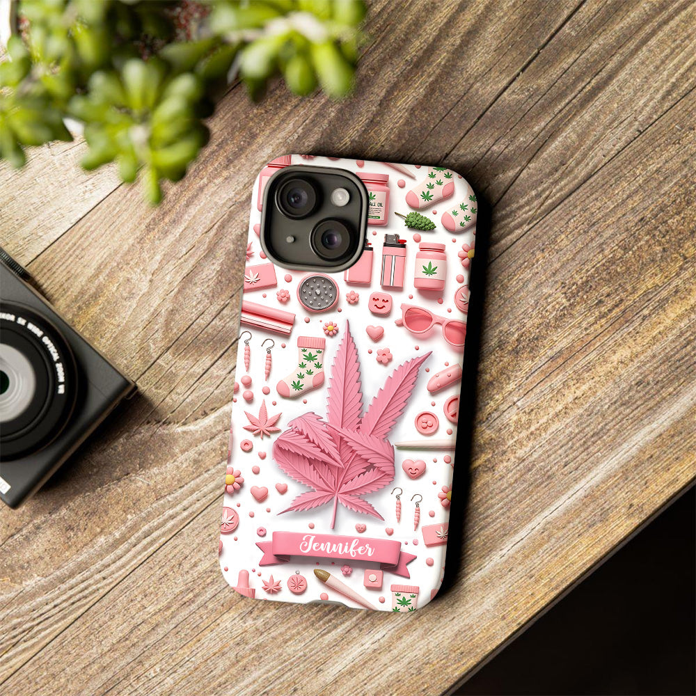 Il est 4h20 quelque part - Coque de téléphone personnalisée avec impression intégrale sur le thème du cannabis