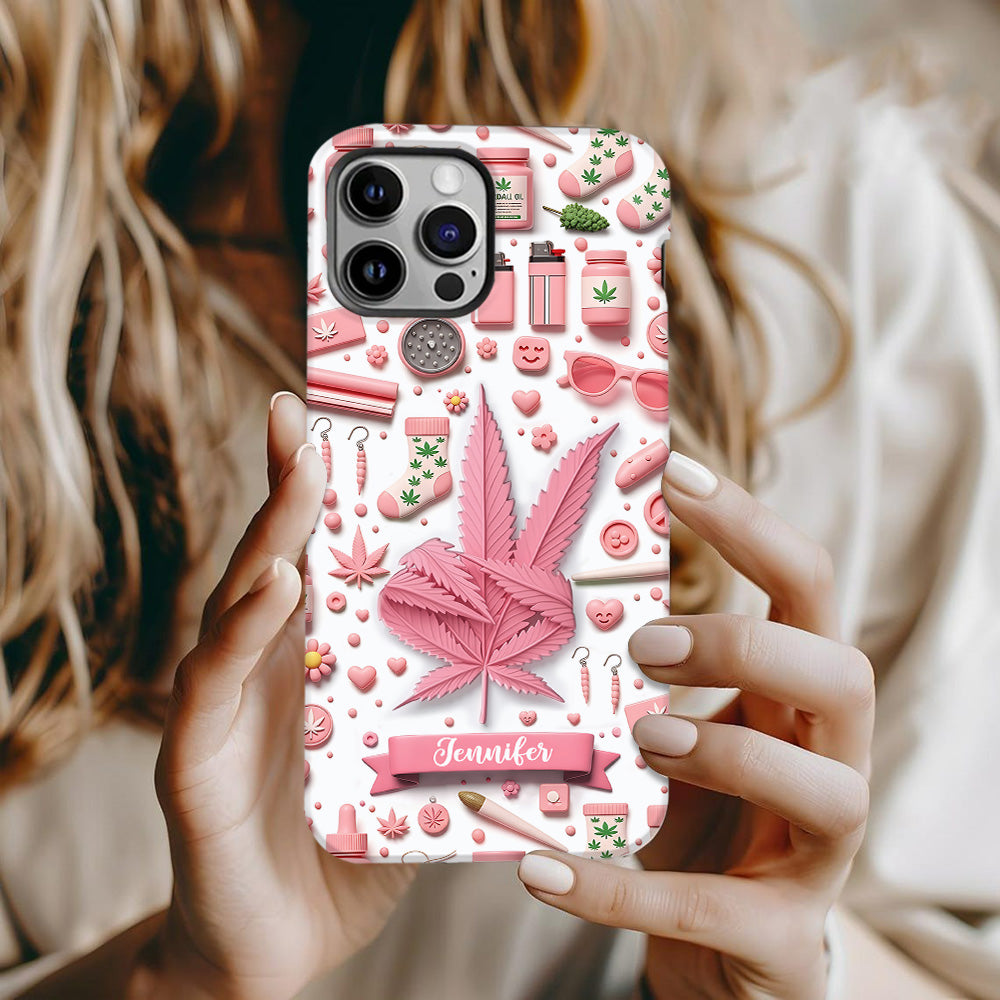 Il est 4h20 quelque part - Coque de téléphone personnalisée avec impression intégrale sur le thème du cannabis