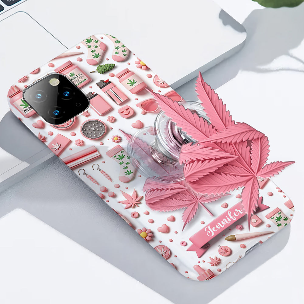 Il est 4h20 quelque part - Coque de téléphone personnalisée avec impression intégrale sur le thème du cannabis