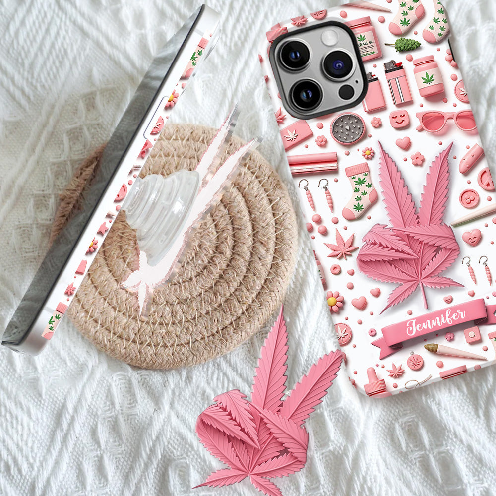 Il est 4h20 quelque part - Coque de téléphone personnalisée avec impression intégrale sur le thème du cannabis