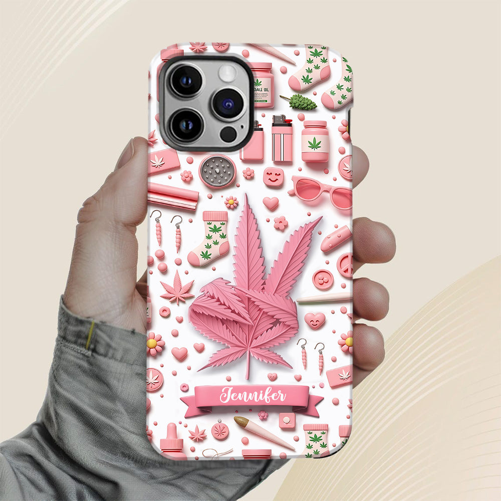 Il est 4h20 quelque part - Coque de téléphone personnalisée avec impression intégrale sur le thème du cannabis