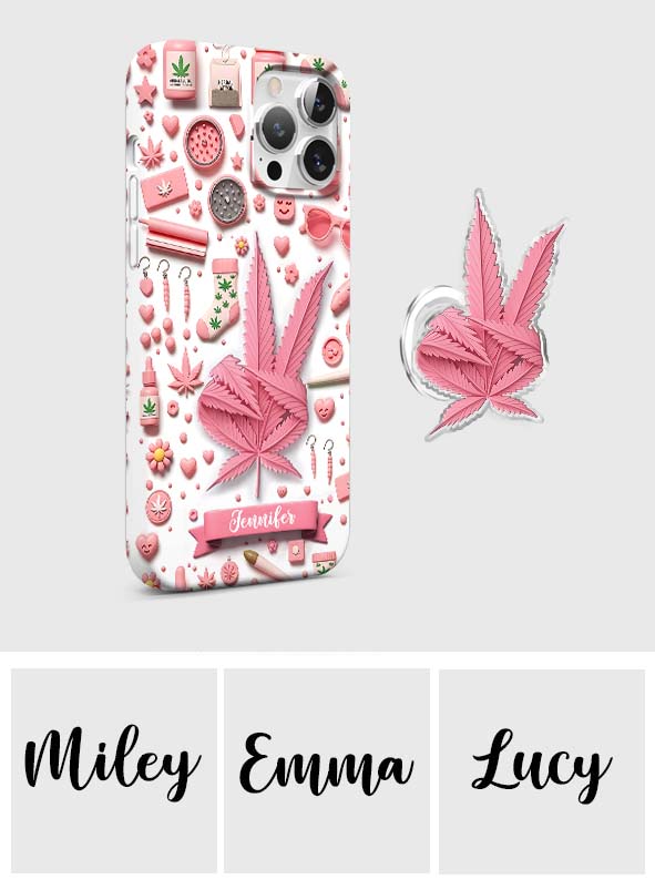 Il est 4h20 quelque part - Coque de téléphone personnalisée avec impression intégrale sur le thème du cannabis