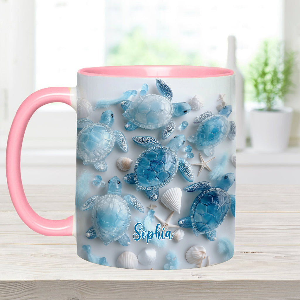 Mug personnalisé Ocean Spirit Turtle - Mug à motif tortue