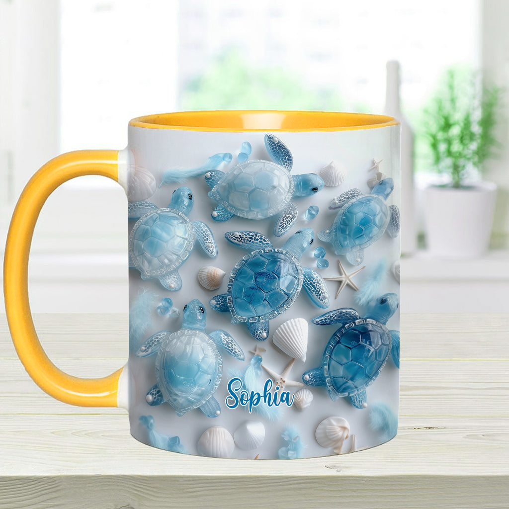 Mug personnalisé Ocean Spirit Turtle - Mug à motif tortue
