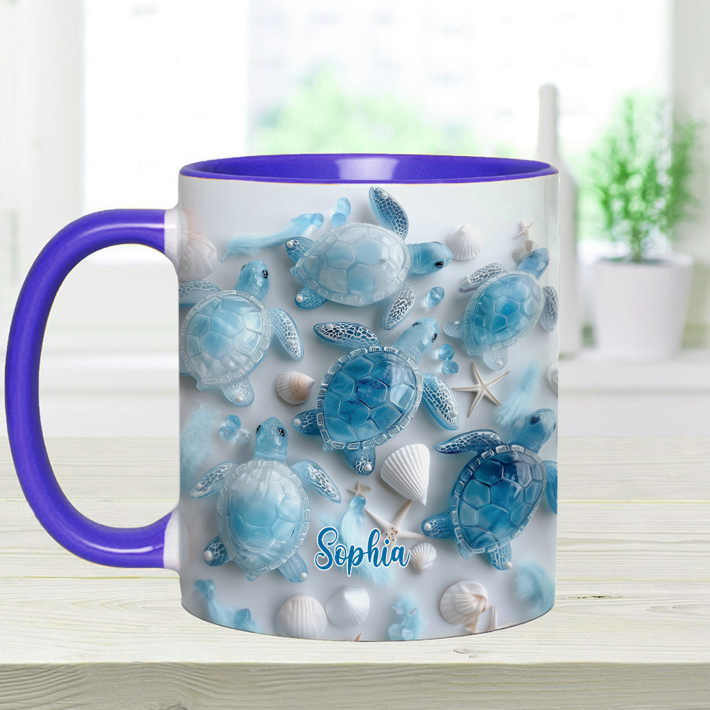 Mug personnalisé Ocean Spirit Turtle - Mug à motif tortue