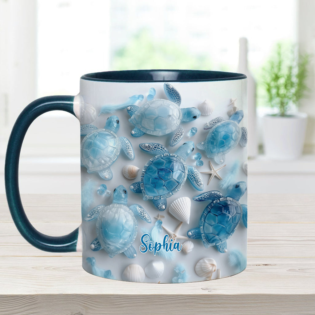 Mug personnalisé Ocean Spirit Turtle - Mug à motif tortue