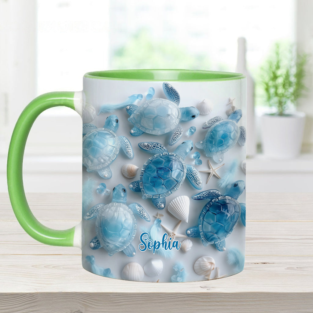 Mug personnalisé Ocean Spirit Turtle - Mug à motif tortue