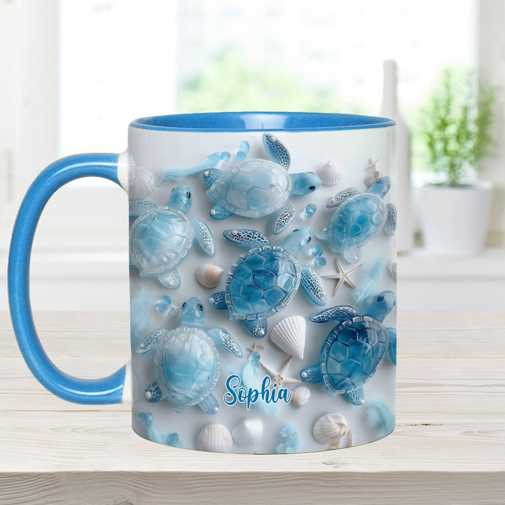 Mug personnalisé Ocean Spirit Turtle - Mug à motif tortue