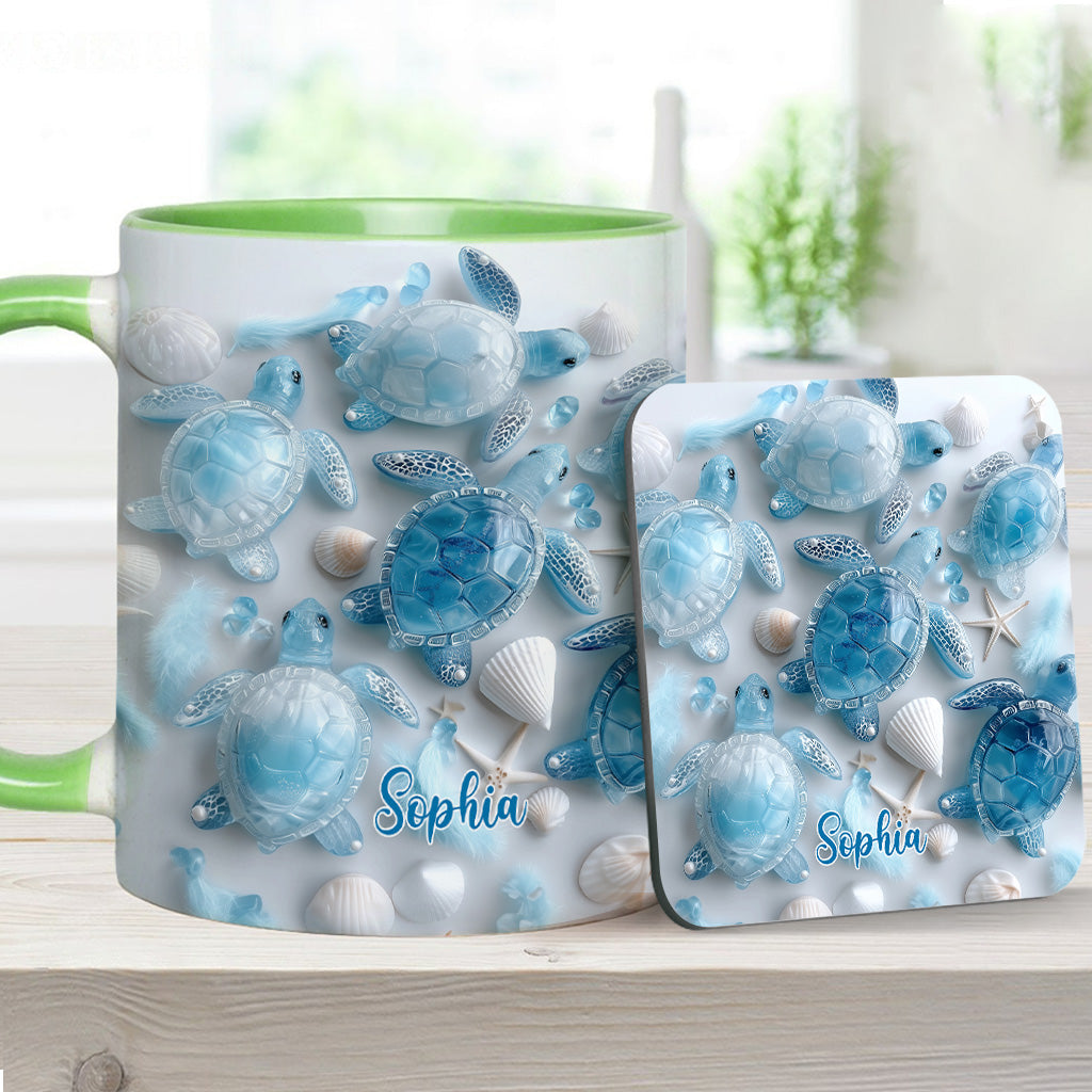 Mug personnalisé Ocean Spirit Turtle - Mug à motif tortue