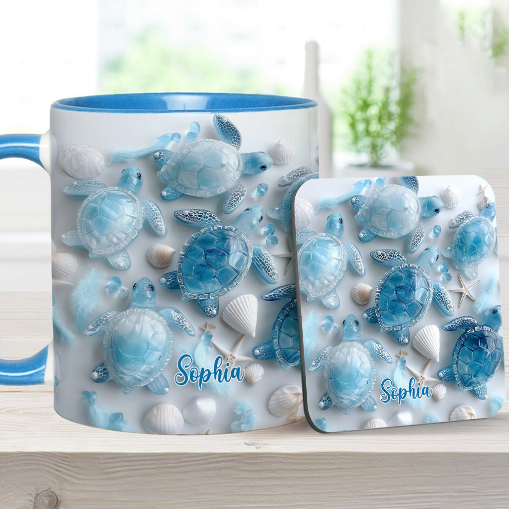 Mug personnalisé Ocean Spirit Turtle - Mug à motif tortue