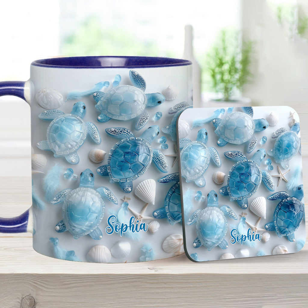 Mug personnalisé Ocean Spirit Turtle - Mug à motif tortue